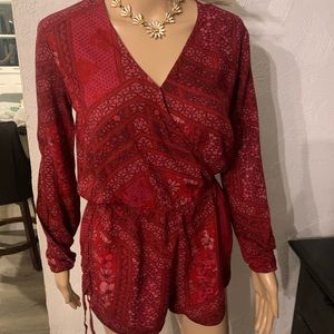 Kendall & Kylie Long Sleeve Romper